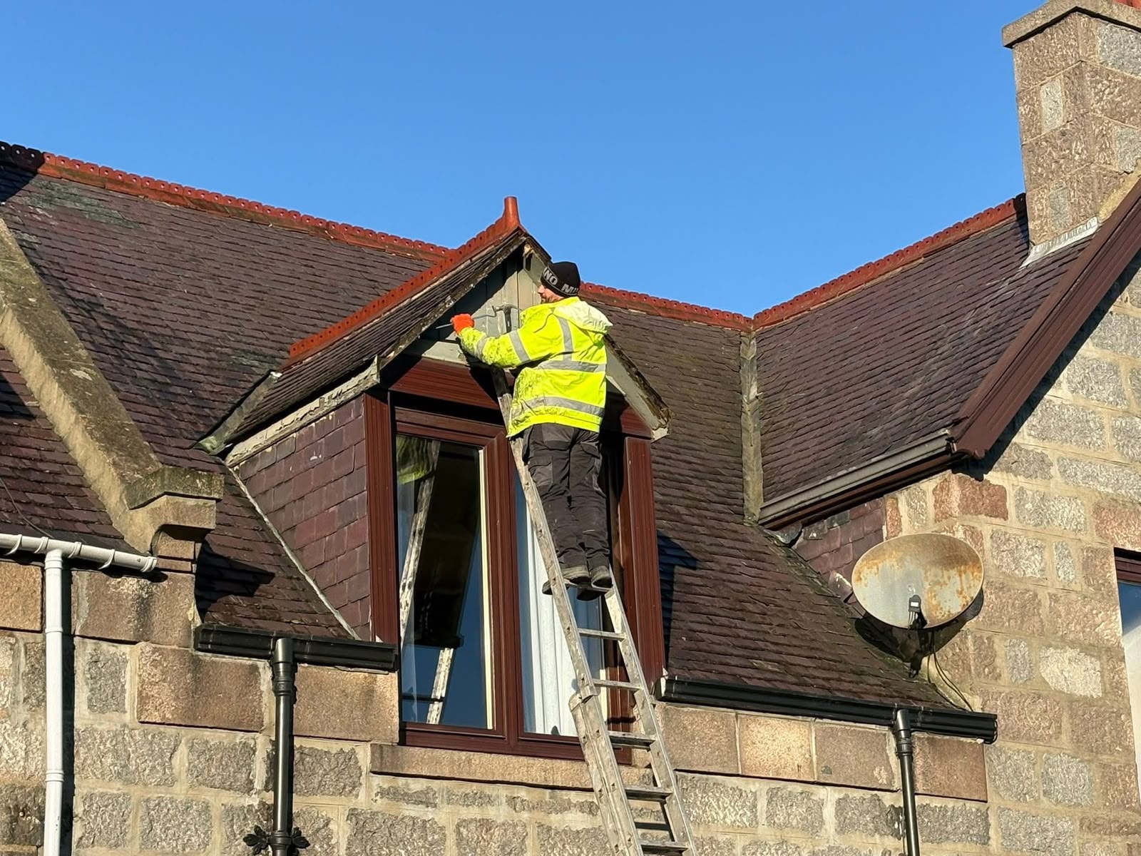 uPVC fascia, soffit and guttering Glasgow by Monarch Roofing