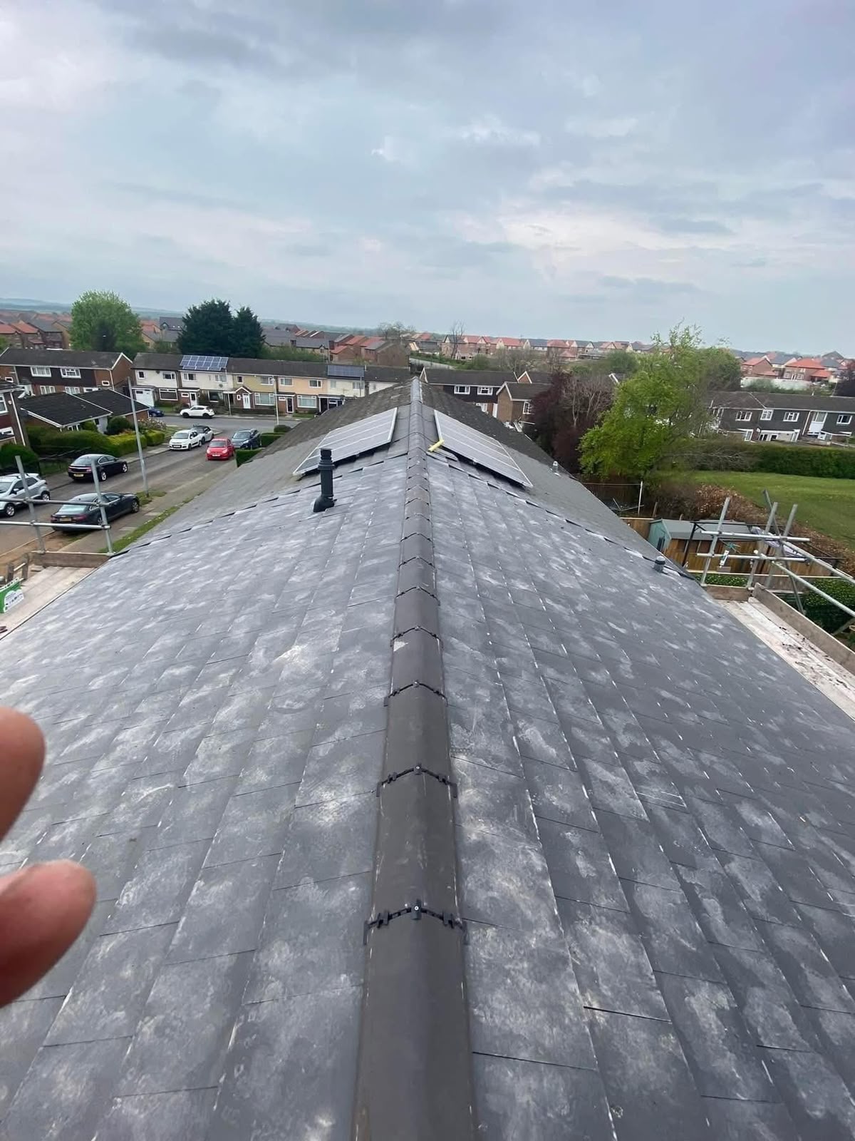 Roof replacement Glasgow: new roof installation by Monarch Roofing
