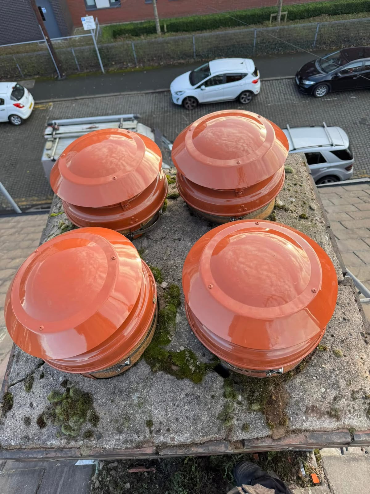 Chimney repairs and repointing Glasgow by Monarch Roofing