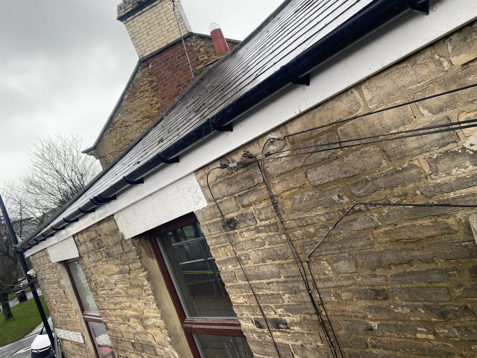 uPVC fascia, soffit and guttering Glasgow by Monarch Roofing