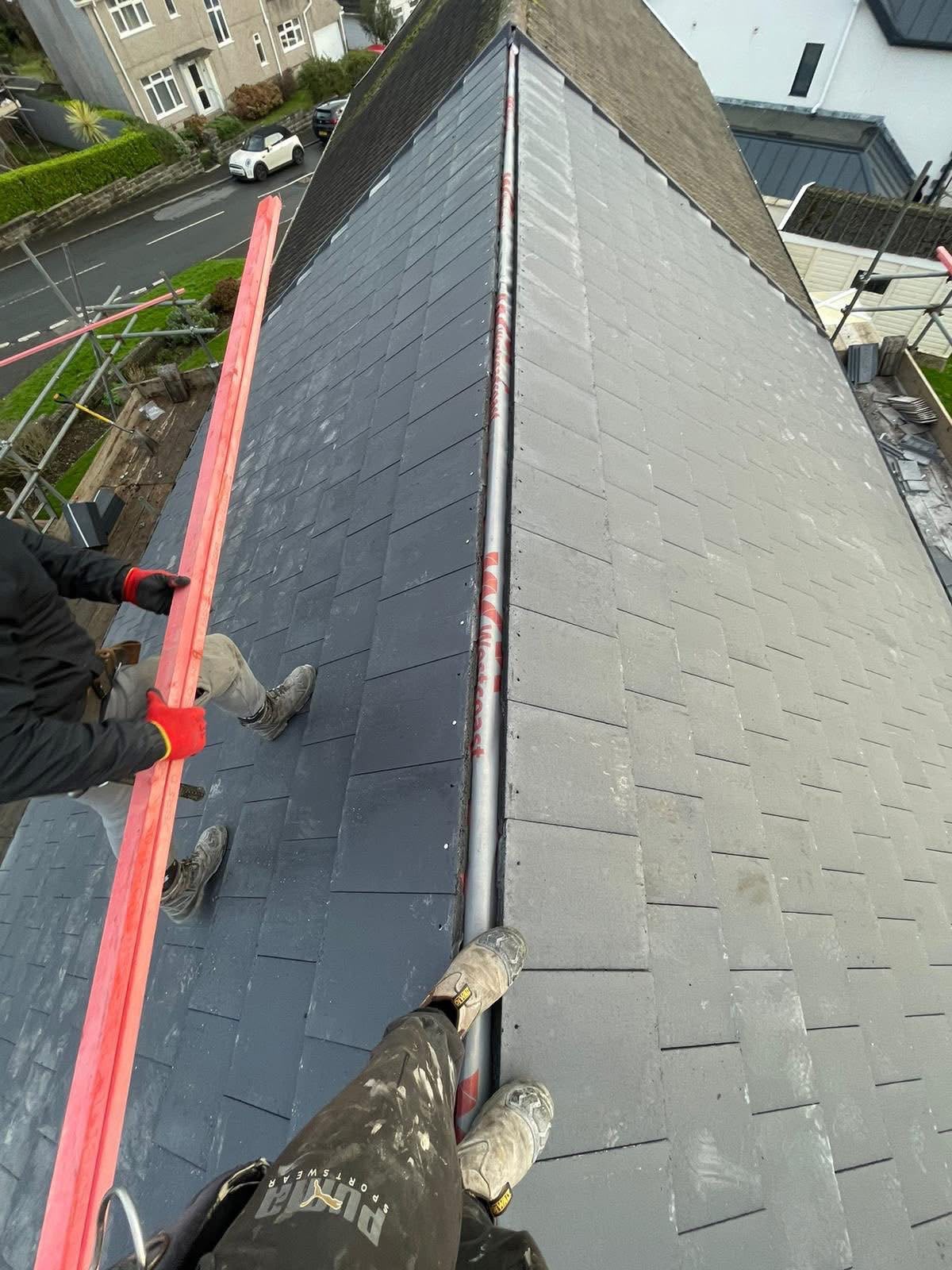 Roof replacement Glasgow: new roof installation by Monarch Roofing
